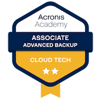 Cloud Tech Associate Advanced Backup